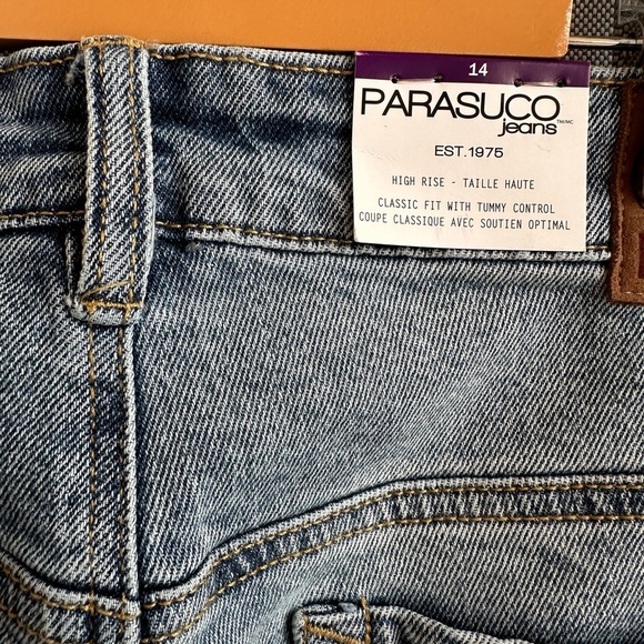 Parasuco | High Rise Mom Jeans | Classic Fit | Tummy Control Jeans - Picture 6 of 6